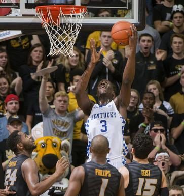 Mizzou faces Kentucky today at 11:30 on Q94 93.9FM