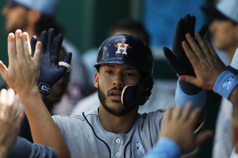 MLB World Series Astros Fight Back From Early Braves Grand Slam