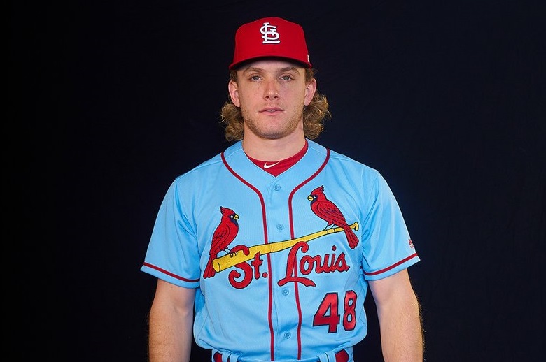 harrison bader baby blue jersey