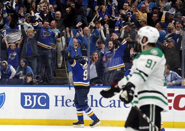 Schenn Scores In OT To Lift Blues In Shutout Of Predators | Ozark Radio ...