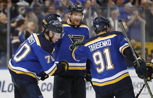 Talbot, Wild shut out Blues in 11th straight win at home