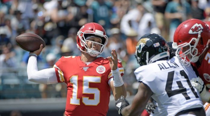 Andy Reid and Patrick Mahomes