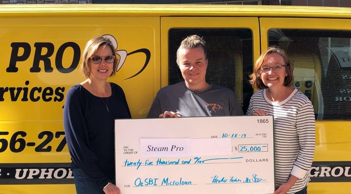 New owner of Steam Pro receives microloan through OzSBI