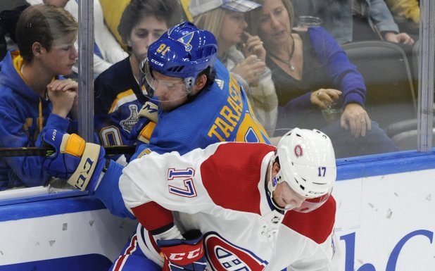 Blues’ Vladimir Tarasenko out 5 months with shoulder injury