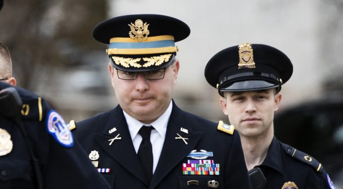 Army officer says he raised concerns about Trump and Ukraine