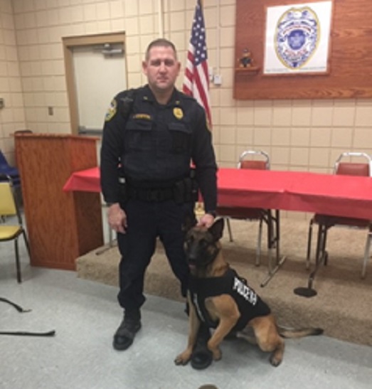 K-9 officer in Mtn. Home receives vest donation | Ozark Radio News