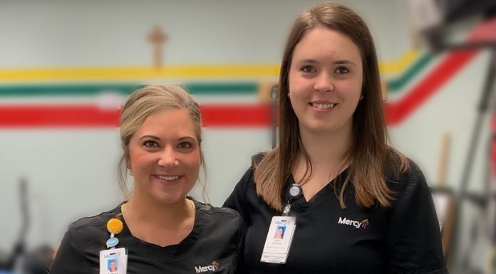 New therapists at Mercy St. Francis