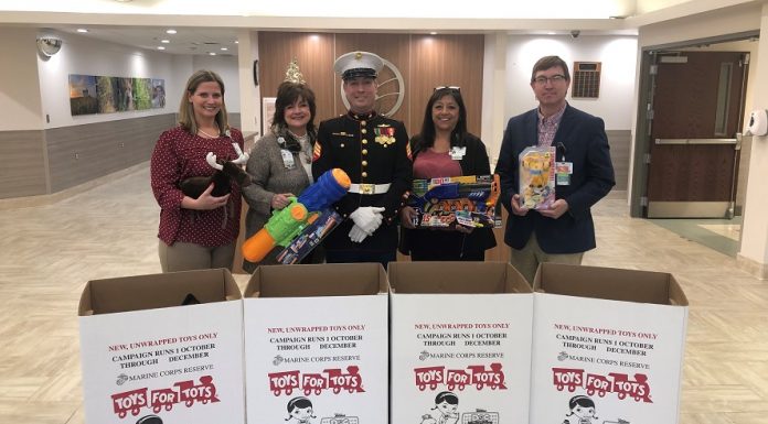 OMC collects donations for Toys for Tots