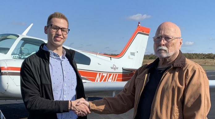 Cherokee Village student finishes multi-engine checkride