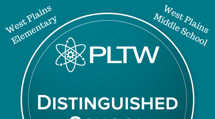 West Plains Elementary and Middle School recognized as nationally distinguished PLTW schools