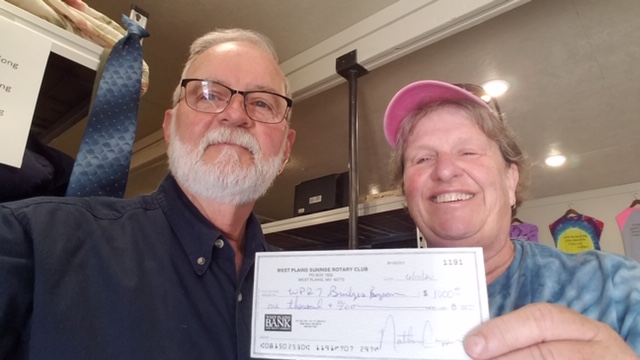 BRIDGES CHECK PRESENTATION