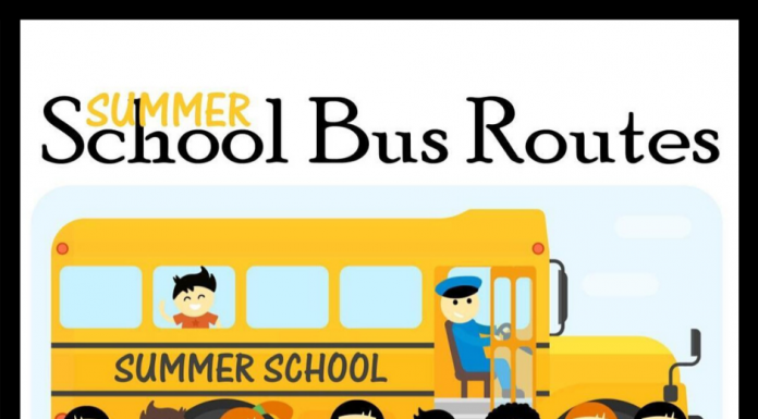 WP Summer School Bus routes