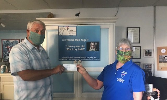 Sunrise Rotary donates to CASA