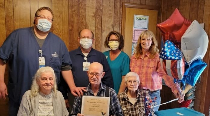 Birch Tree Veteran recognized by OMC Home Care