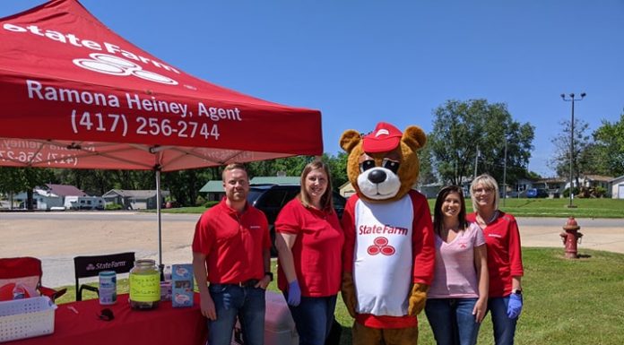 Ramona Heiney-State Farm celebrates 5th anniversary, raises $2354.09 for Boys and Girls Club