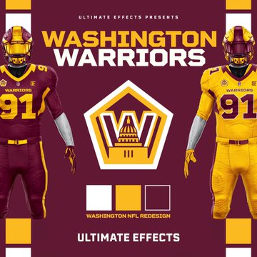 Update: Washington Redskins Uniform Re Design Contest