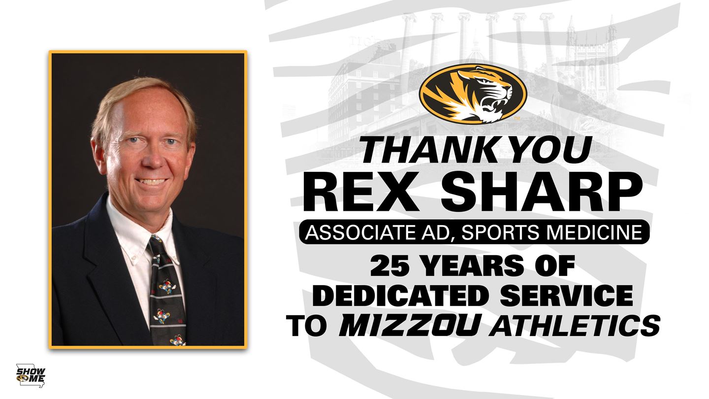 Hall of Fame Athletic Trainer Rex Sharp Retires from Mizzou Athletics 