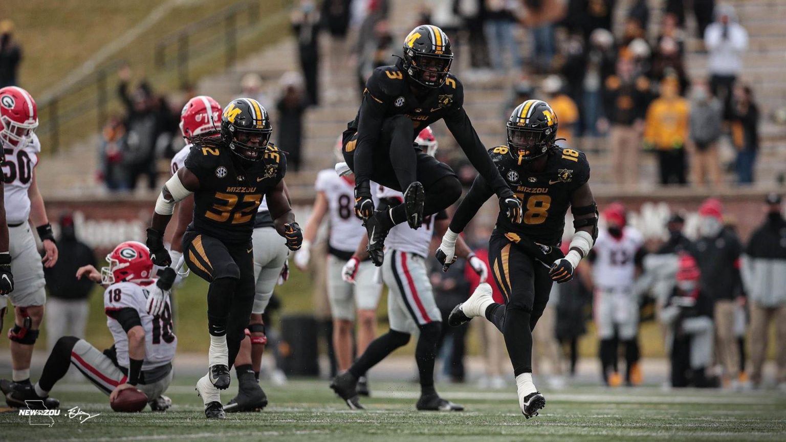 No. 25 Mizzou Football Drops Home Finale Vs. No. 9 Georgia | Ozark ...