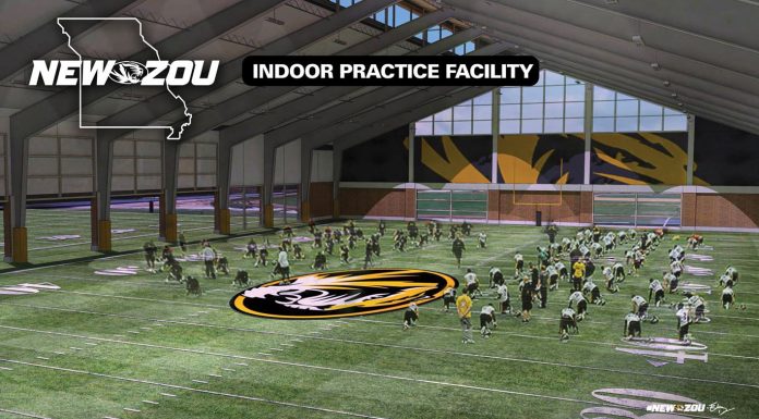 Mizzou Athletics Fundraising Momentum Continues Second, Eight-Figure Gift For New Football Indoor Practice Facility Received.