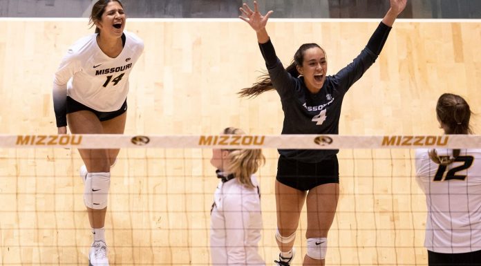 No. 25 Mizzou Volleyball Claims Series Victory Over Georgia