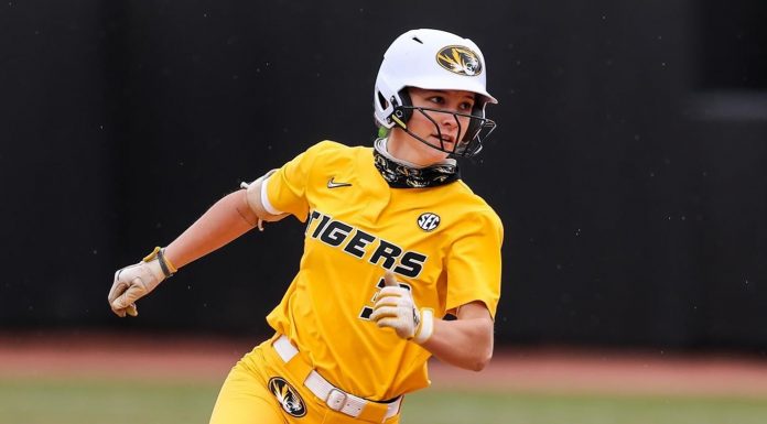 Mizzou Softball Freshman Jenna Laird Earns SEC Honor