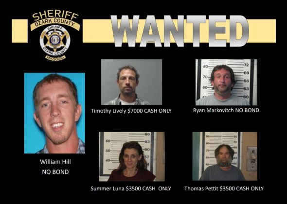 Ozark Co. Sheriff Department Most Wanted - Ozark Radio News