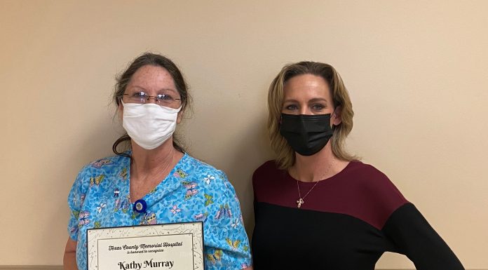 TCMH: Kathy Murray is February Employee of the Month