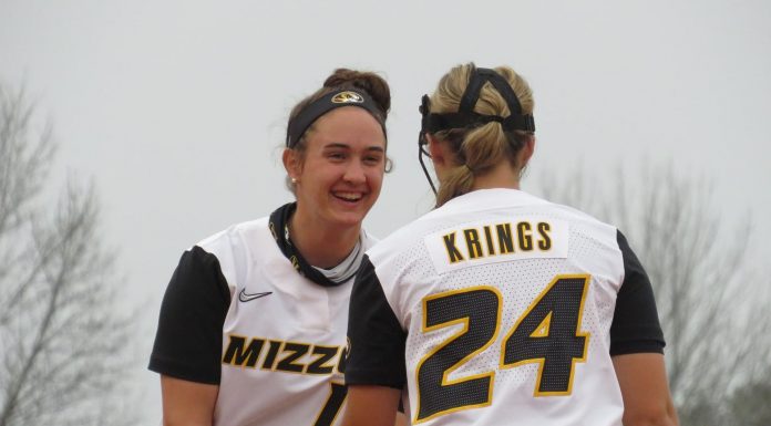 No. 19/20 Mizzou Softball Caps Off Successful Weekend with Dominant Performance
