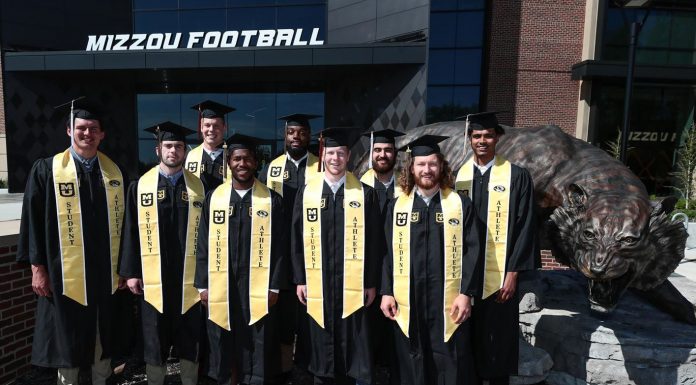 Football Celebrates 2021 Spring Graduates
