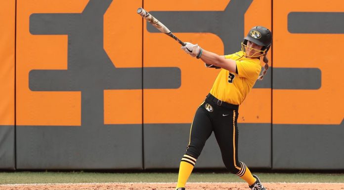 Mizzou Softball Freshman Jenna Laird Earns Fourth SEC Weekly Honor