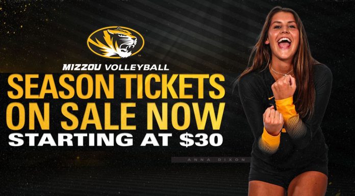 Mizzou Volleyball Season Tickets On-Sale Now