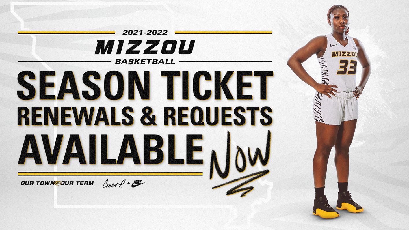 Mizzou Women's Basketball Season Ticket Renewals & Requests Available