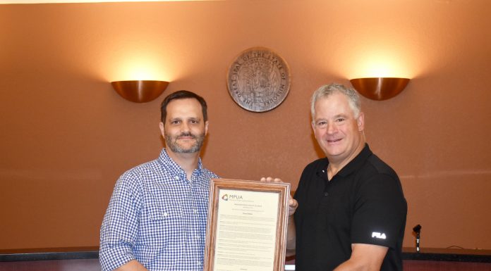 MPUA honors retired City Administrator Tom Stehn