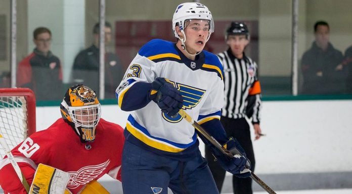Blues sign Kaspick to one-year contract extension
