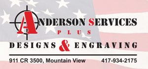 Andersons Services plus designs and engraving