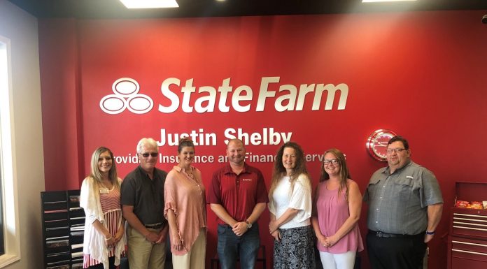 State Farm Insurance Agent Justin Shelby on the ORN Cares Golf Tournament