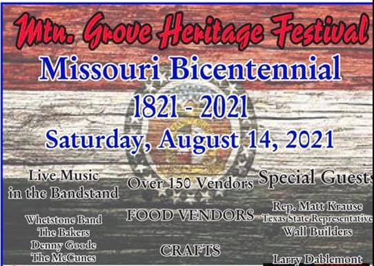 Chelsea James headlines the Mountain Grove Heritage Festival