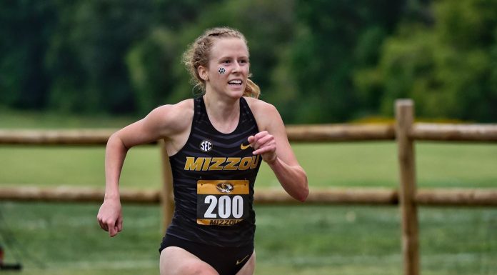 Mizzou Finishes Second at Home Opener Individual men and women ended in the top ten to kick off the 2021 season.