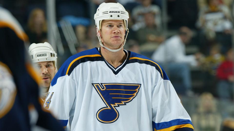 Chris Pronger St. Louis blues hockey retire number