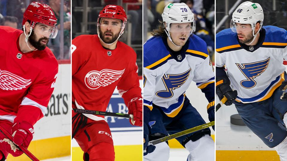 Detroit Red Wings trade Nick Leddy to St. Louis Blues