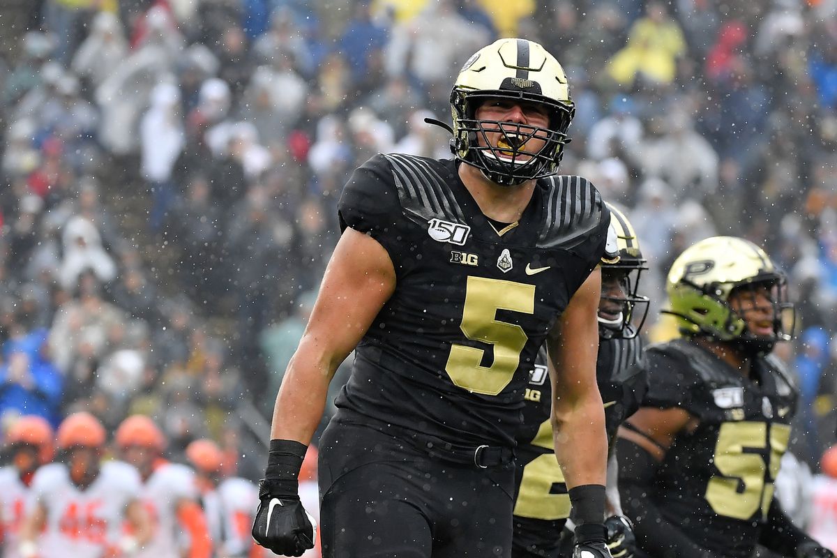 Kansas City Chiefs select Purdue defensive end George Karlaftis in