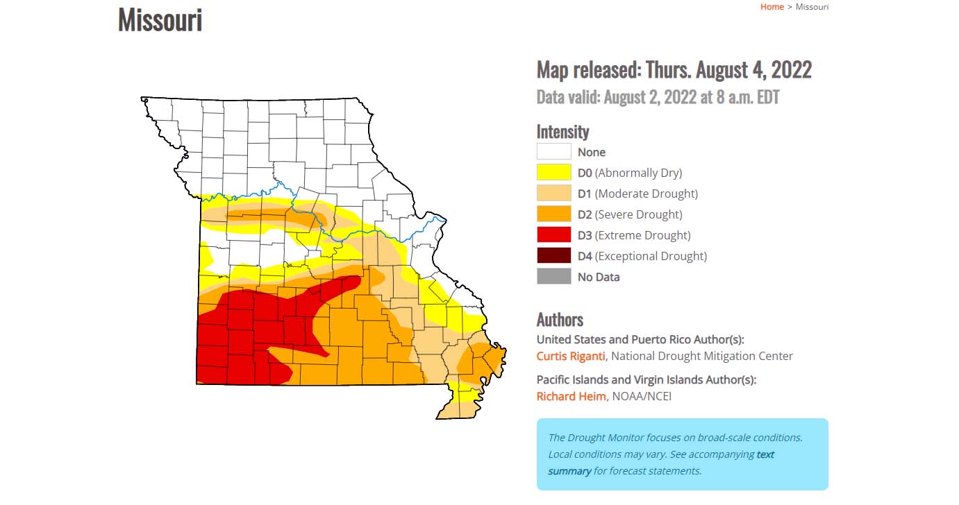 Drought Conditions Remain Present in The Ozarks Despite Rainy Days