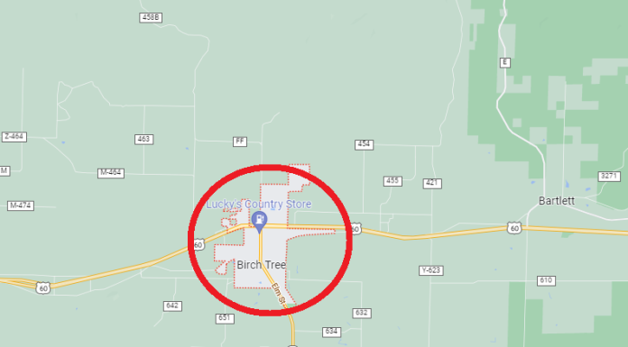 BREAKING NEWS: Stand-Off with Police in Birch Tree, MO.