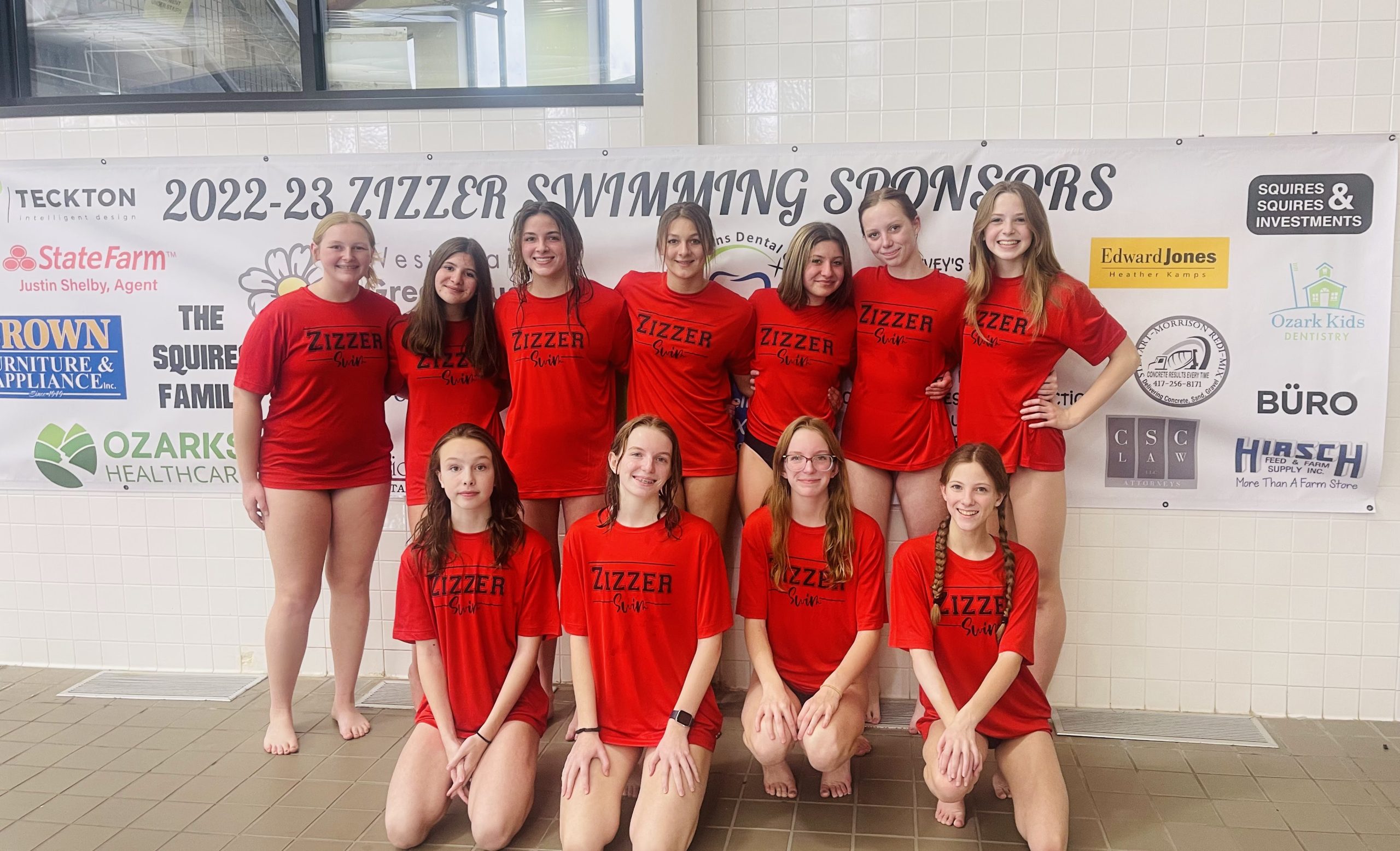 Lady Zizzer Swim Team Ozark Radio News