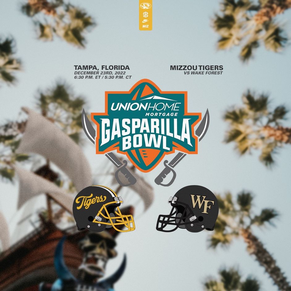 Football Set To Face Wake Forest In Union Home Mortgage Gasparilla Bowl