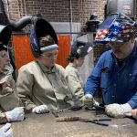 Women in Welding students with instructor