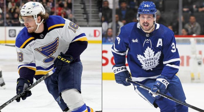Blues at Maple Leafs