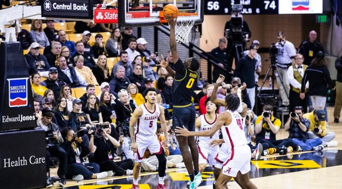 No. 4 Alabama Tops Mizzou Basketball