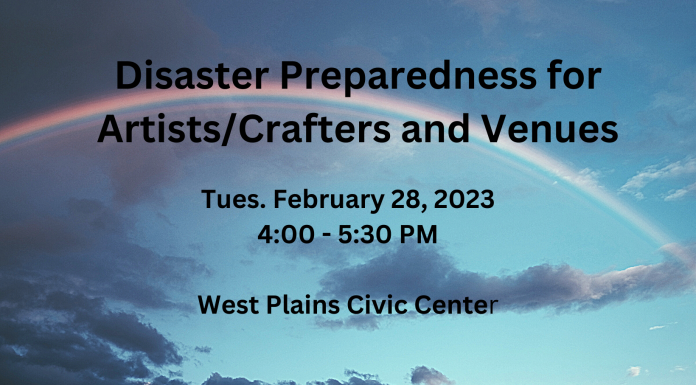 WPCA and Arts Alliance to Hold Disaster Preparedness Program in Late February