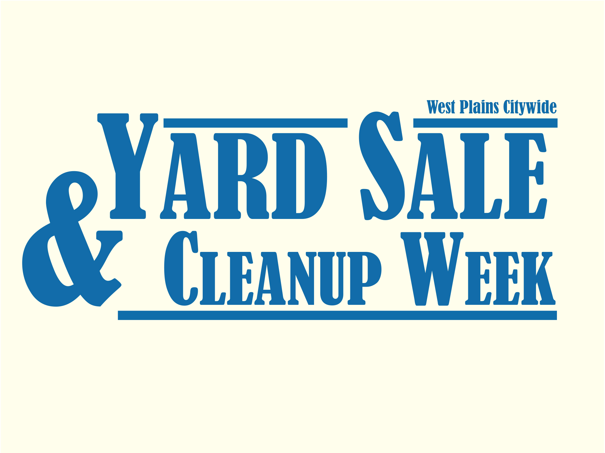 WP Yardsale Cleanup 